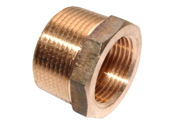 Футорка бронзовая НР-ВР 1/2"x 1/4"